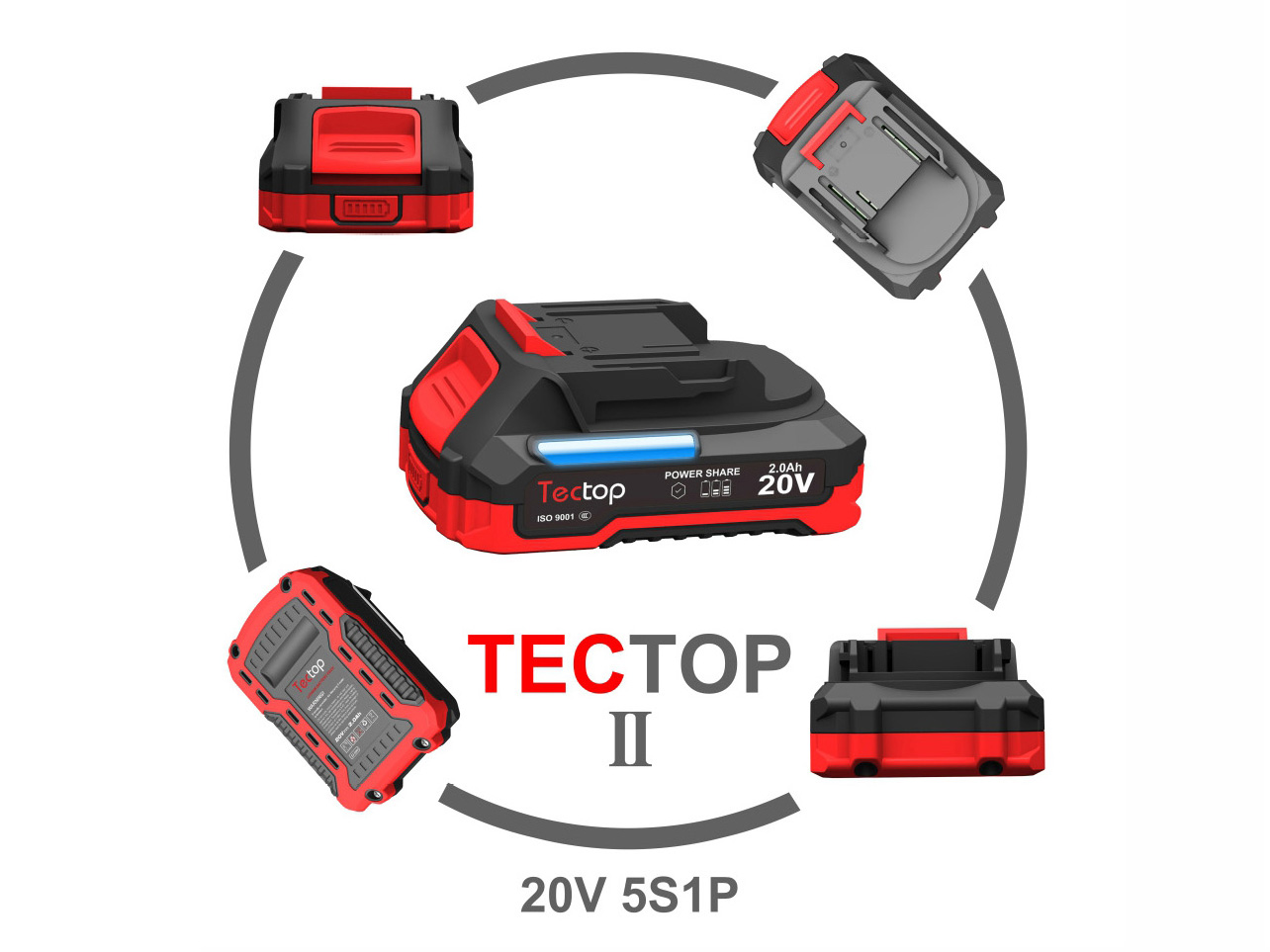 TT2-20V-5S1P-18650-1.5/2.0/2.5/3.0Ah