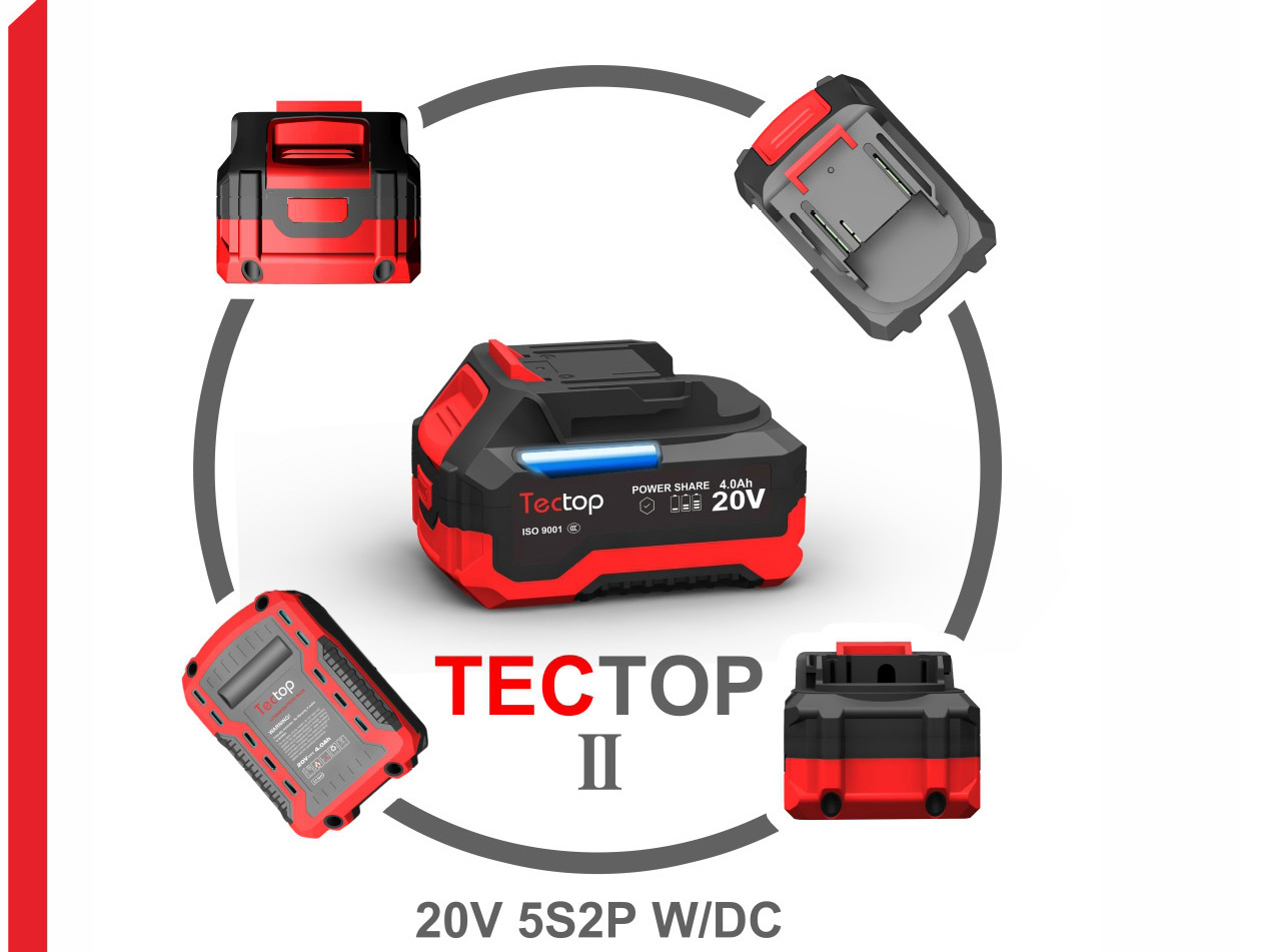 TT2-20V-5S2P-W/DC-18650-3.0/4.0/5.0/6.0Ah