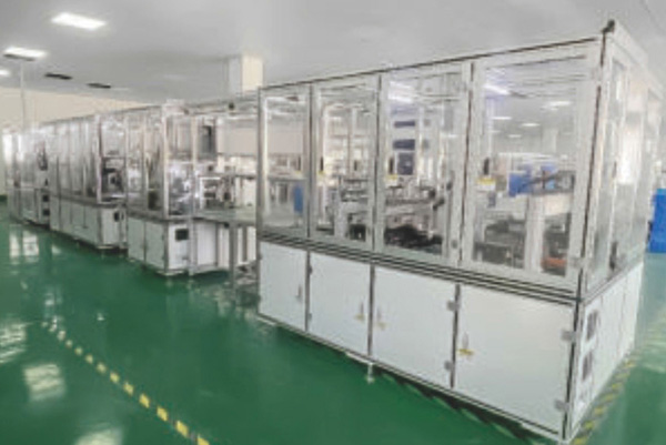 拥有自动化生产线两条